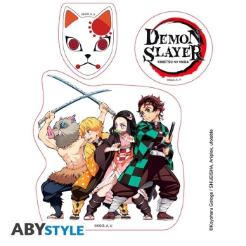 DEMON SLAYER - Geschenk Set groß!  Sie möchten einen Fan von Demon Slayer glücklich machen? Dieses große Geschenk Set ist das beste Geschenk!